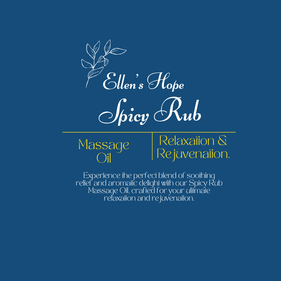 Spicy Rub Massage & Bath Oil